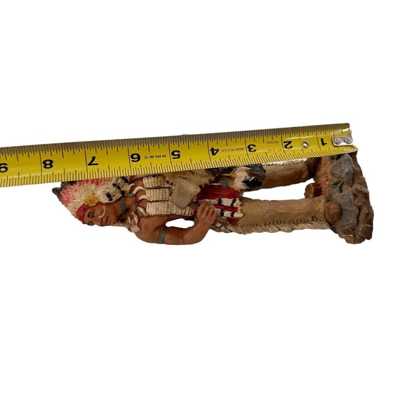 Counting Coup The First Americans Russ Berry #13853 8" Indian Ax Shield resin - Picture 8 of 13